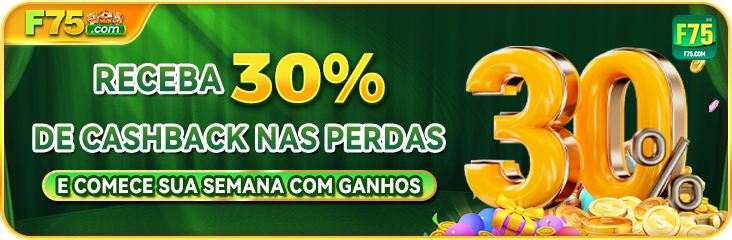 RECEBA 30% DE CASHBACK NAS PERDAS E COMECE SUA SEMANA COM GANHOS